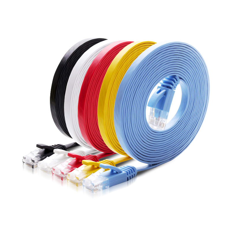 Power Over Ethernet - 1000Mbps CAT6 Flat Ethernet Gigabit Internet