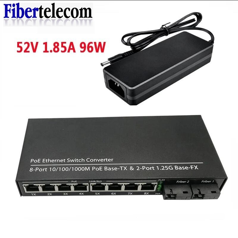POE Switch 4 POE 2 Fiber 2F5GE - Power Over Ethernet review and price