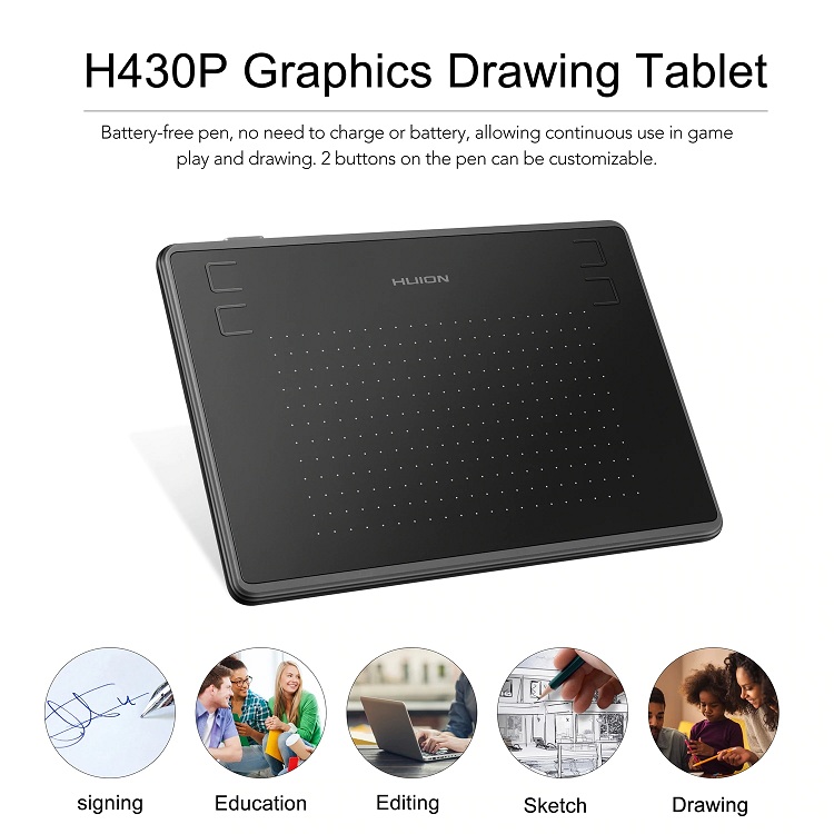 Stock H430P Animation Design A - Digital Signature Pad review and price