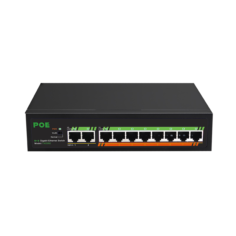 8Port 10/100 /1000M PoE+2Port  - Ethernet Switch 8 Port review and price