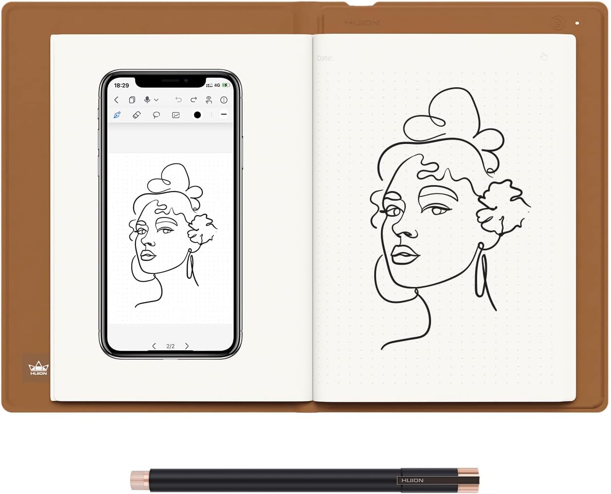 huion note 2 em 1 digital hand - Digital Signature Pad review and price