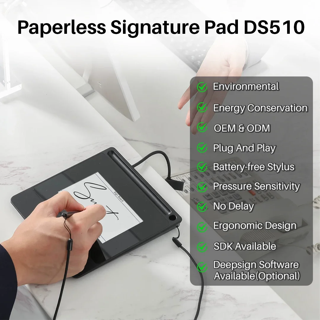 DS510 5 inch electronic digita - Digital Signature Pad review and price