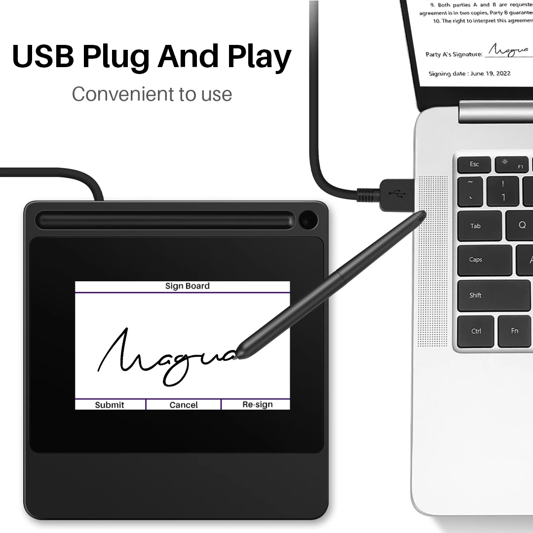 DS510 5 inch electronic digita - Digital Signature Pad review and price