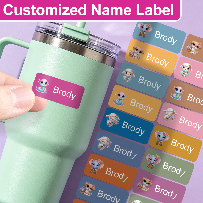 Personalized Name Stickers - F - Tech Office Names review and price