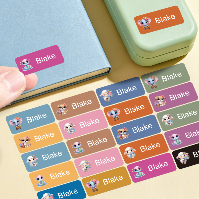 Personalized Name Stickers - F - Tech Office Names review and price