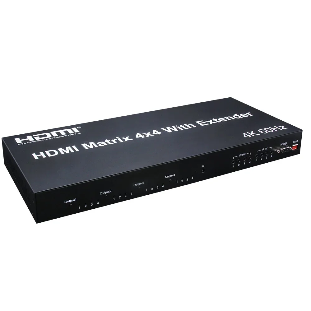 4K 60Hz 4X4 Matrix HDMI2.0 4x4 - Ethernet Switch 8 Port review and price