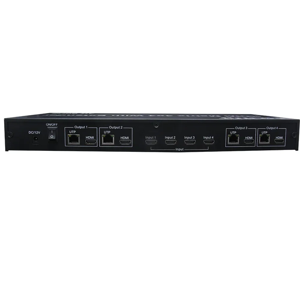 4K 60Hz 4X4 Matrix HDMI2.0 4x4 - Ethernet Switch 8 Port review and price