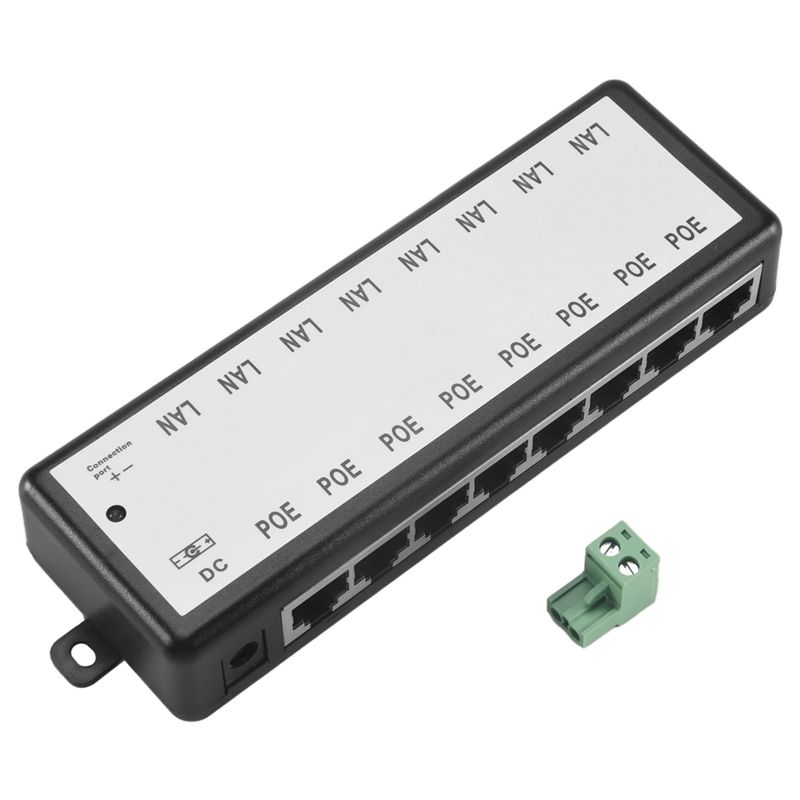 PHILE-8 Ports Poe Injector Poe - Power Over Ethernet review and price