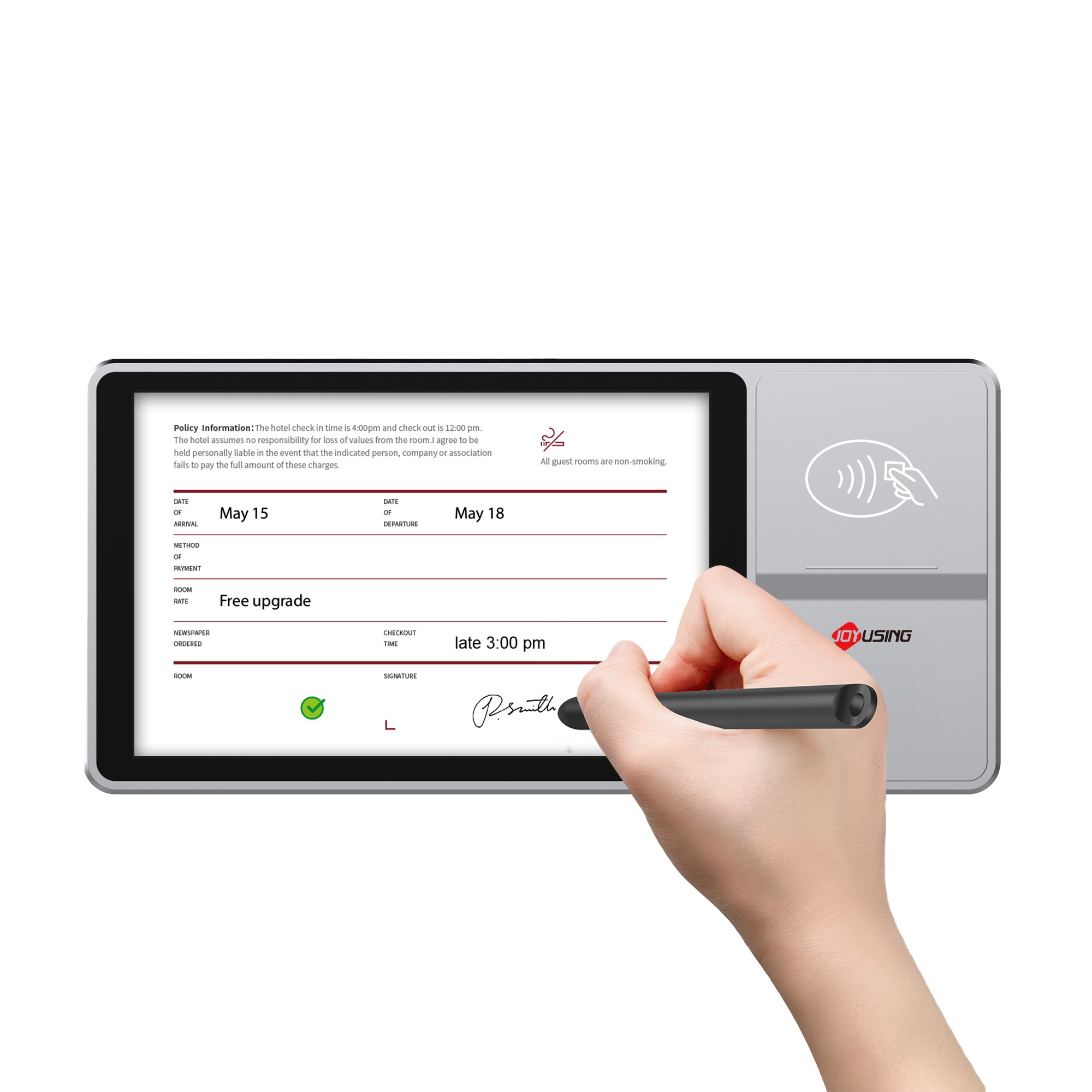 NFC Fingerprint & Camera Docum - Digital Signature Pad review and price