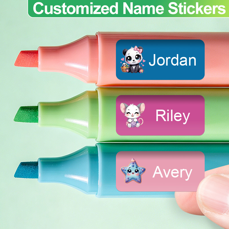 Personalized Name Stickers - F - Tech Office Names review and price